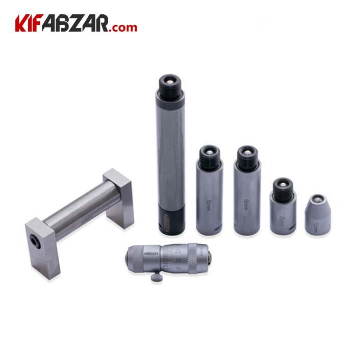 ست میکرومتر لوله اینسایز داخل سنج 300-50 میلی متر مدل 300-3222